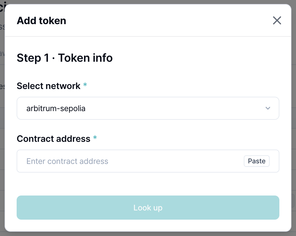 Custom Token Registration 1