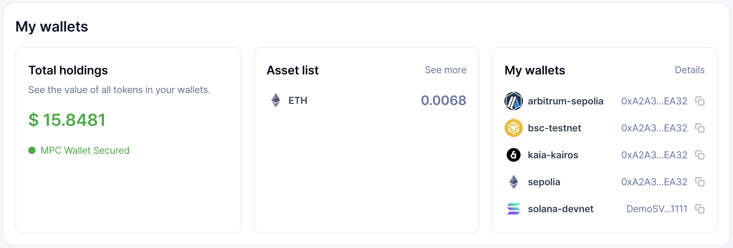 Wallet Management 1